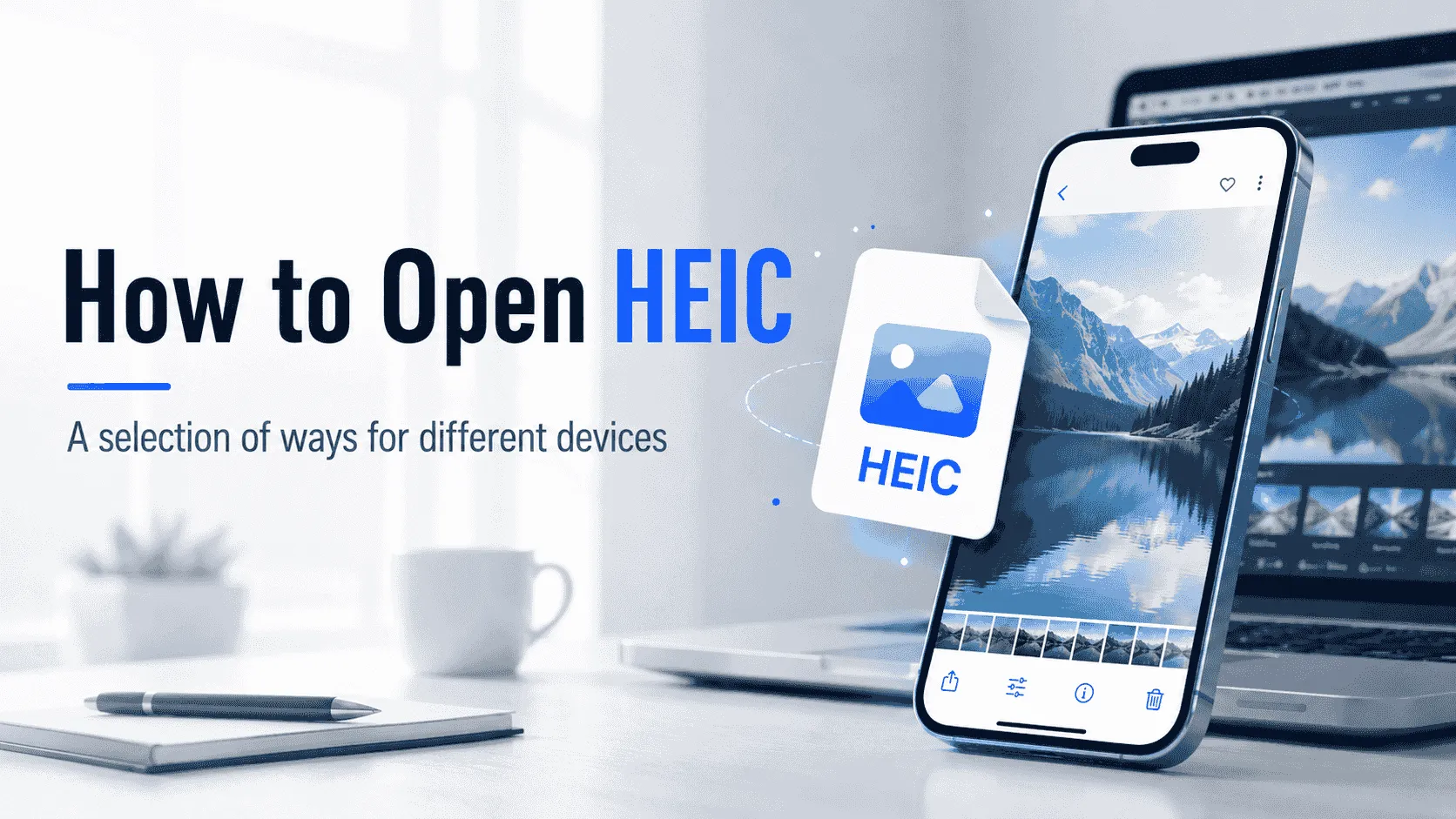 A HEIC photo from an iPhone opened on a Windows 11 laptop